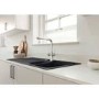 Blanco Lax Dual Lever Kitchen Mixer Tap - Chrome