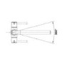 Blanco Lax Dual Lever Kitchen Mixer Tap - Steel