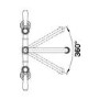 Blanco Vicus Dual Lever Kitchen Mixer Tap - Satin Gold