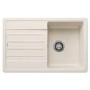 Blanco Legra 45 S Single Bowl Inset Silgranit Kitchen Sink - Soft White