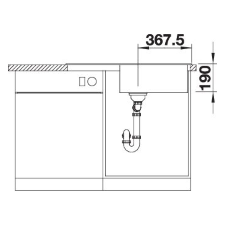 Blanco Legra XL 6 S Silgranit Kitchen Sink - Soft White