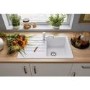 Blanco Legra 45 S Single Bowl Inset Silgranit Kitchen Sink - Volcano Grey
