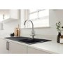 Blanco Max II Dual Lever Monobloc Kitchen Mixer Tap - Black