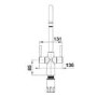Blanco Max II Dual Lever Monobloc Kitchen Mixer Tap - Black