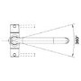 Blanco Jax Dual Lever Monobloc Kitchen Mixer Tap - Black