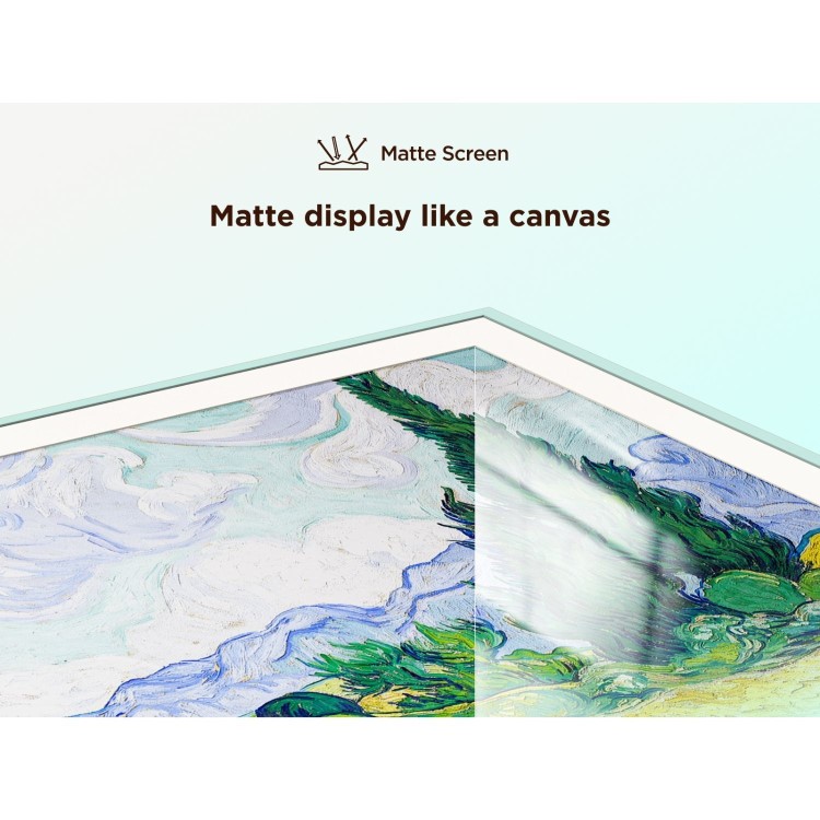 TCL NXTVISION 55A300W-UK 55-Inch 4K QLED TV  Dolby Vision IQ HDR10+ Google TV & Game Master Pro