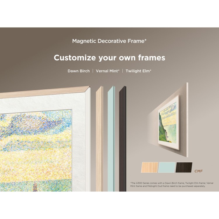 TCL NXTVISION 55A300W-UK 55-Inch 4K QLED TV  Dolby Vision IQ HDR10+ Google TV & Game Master Pro