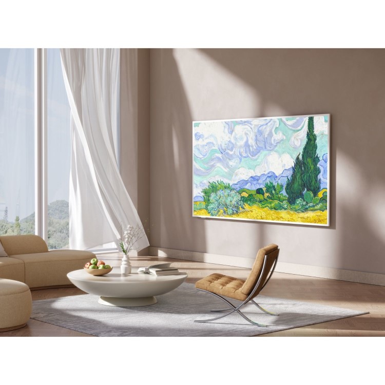 TCL NXTVISION 55A300W-UK 55-Inch 4K QLED TV  Dolby Vision IQ HDR10+ Google TV & Game Master Pro