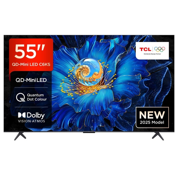 TCL C6KS 55 inch 4K Ultra HD QLED Smart Google TV