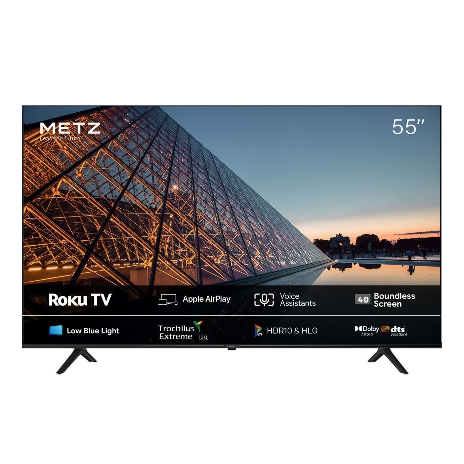 Refurbished Metz 55 4K Ultra HD With HDR10 Freeview LED Smart TV Refurbished Metz 55 4K Ultra HD With HDR10 Freeview LED Smart TV