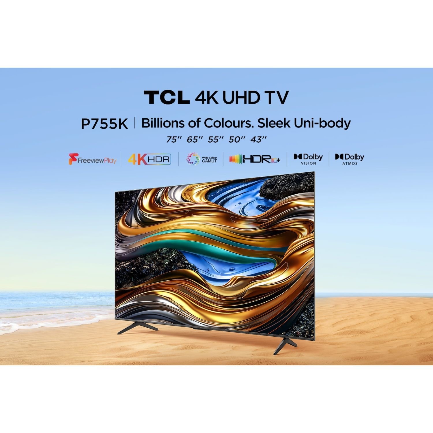 Chiq 55 Ultra Hd Led Tv U55h7n TCL P755K 55 inch Smart 4K Ultra HD LED TV - BuyItDirect.ie