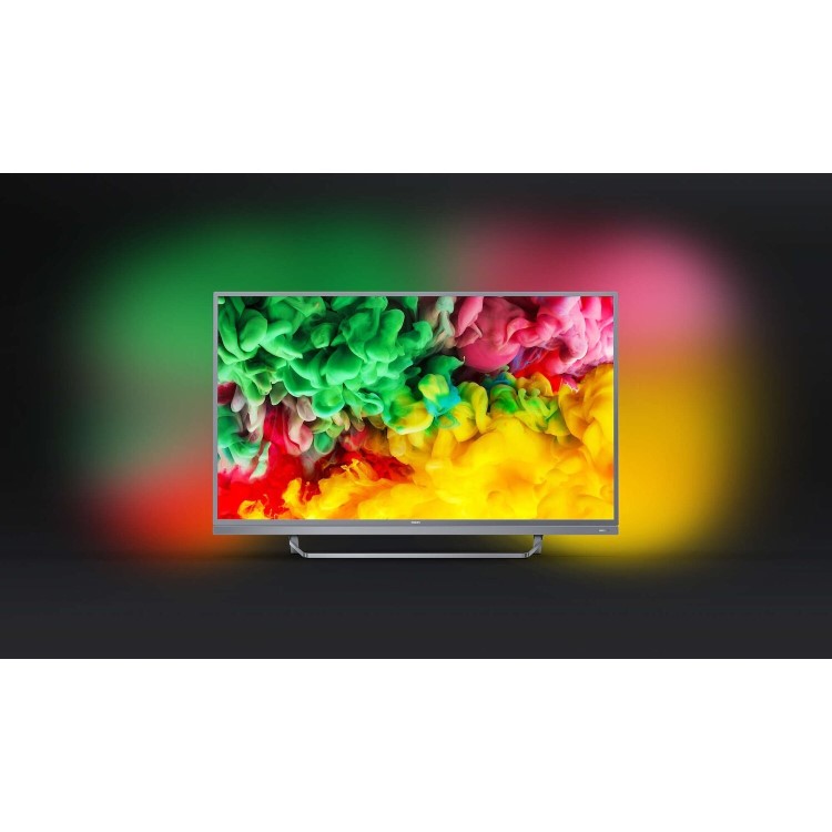 GRADE A1 - Philips 55PUS6803 55" 4K Ultra HD Smart HDR LED TV with 1 Year Warranty - Wall Mount Only No Stand Provided