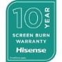 Refurbished Hisense 50" 4K Ultra HD with HDR10+ QLED Freeview Play Smart TV
