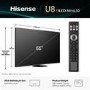 Hisense U8QTUK 55 inch Smart 4K Ultra HD Mini-LED TV
