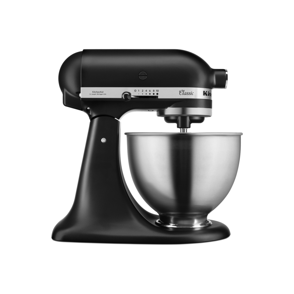 KitchenAid Classic 5K45SSBBM 4.3L Stand Mixer Matte Black