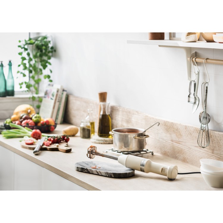 KitchenAid Hand Blender with Accessories - Almond Cream