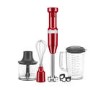 KitchenAid Hand Blender with Accessories - Empire Red