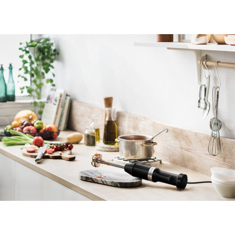 KitchenAid Hand Blender with Accessories - Onyx Black