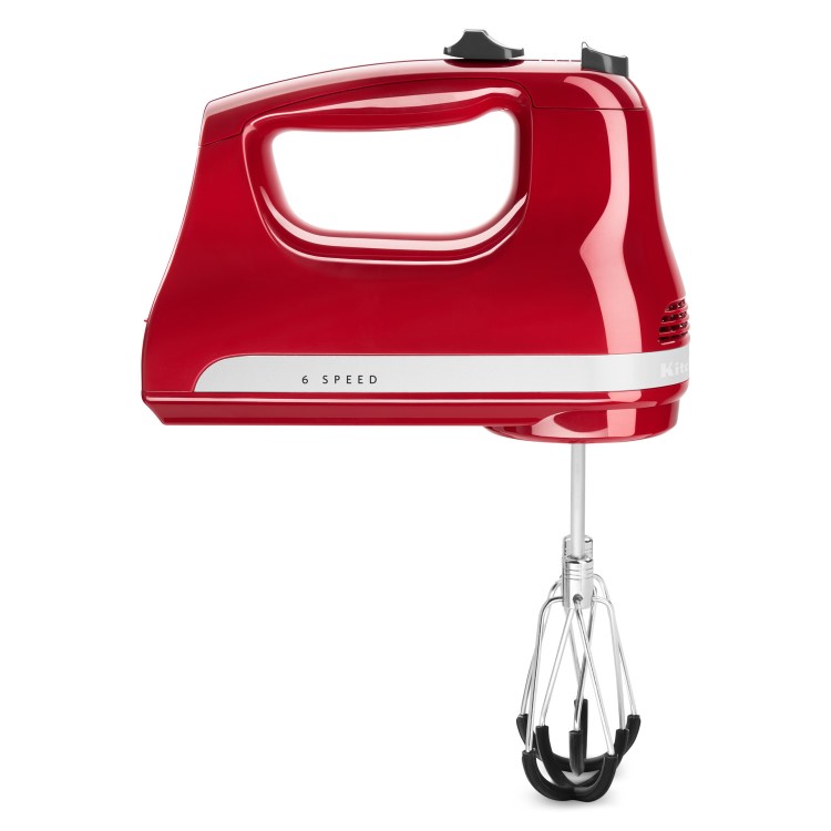 KitchenAid 6 Speed Hand Mixer - Empire Red