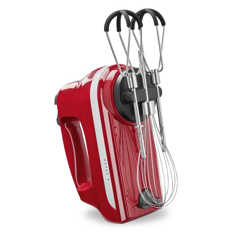 KitchenAid 6 Speed Hand Mixer - Empire Red