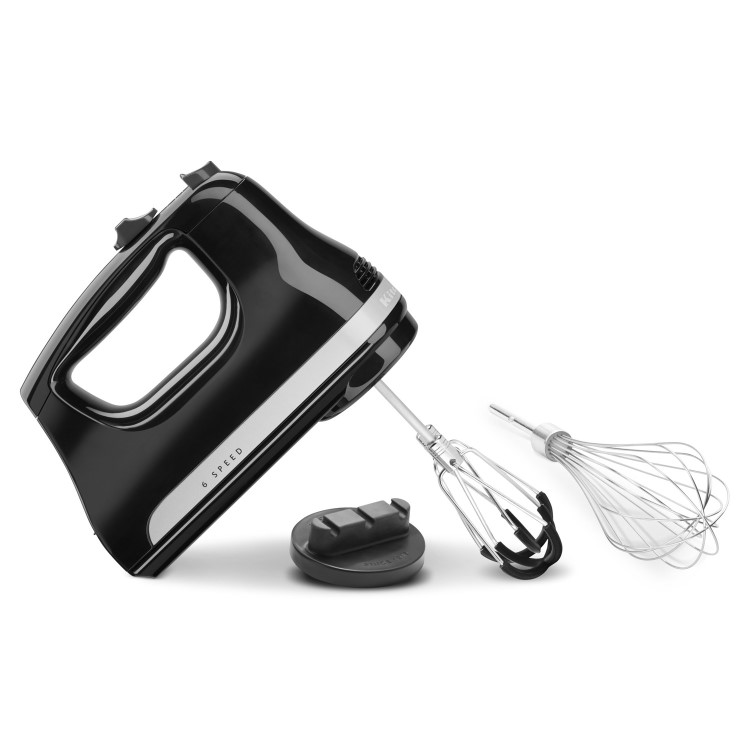 KitchenAid 6 Speed Hand Mixer - Onyx Black