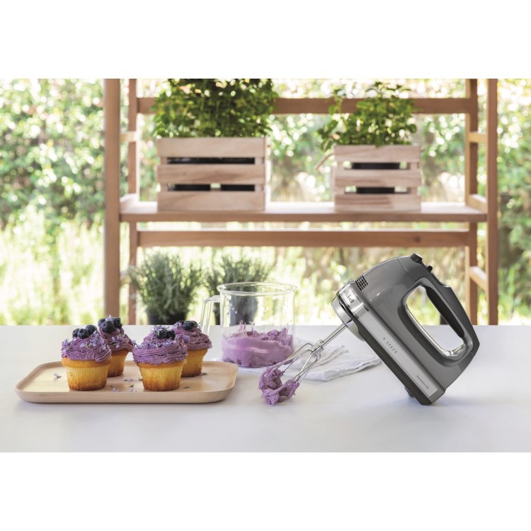 KitchenAid 9 Speed Hand Mixer - Contour Silver