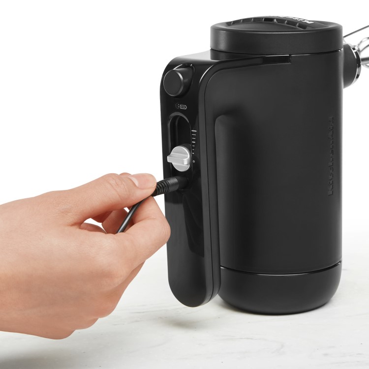 KitchenAid Cordless 7 Speed Hand Mixer - Matte Black