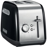Refurbished KitchenAid Classic 5KMT2115BOB 2 Slice Toaster Black