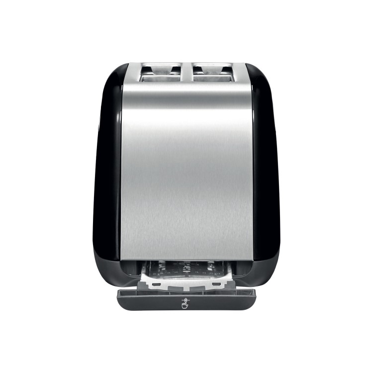 Refurbished KitchenAid Classic 5KMT2115BOB 2 Slice Toaster Black