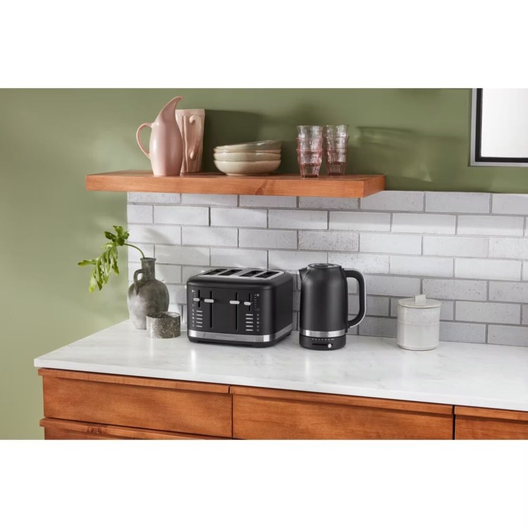 KitchenAid 4 Slice Toaster - Matte Black