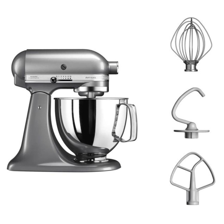 KitchenAid Artisan 4.8L Stand Mixer - Contour Silver