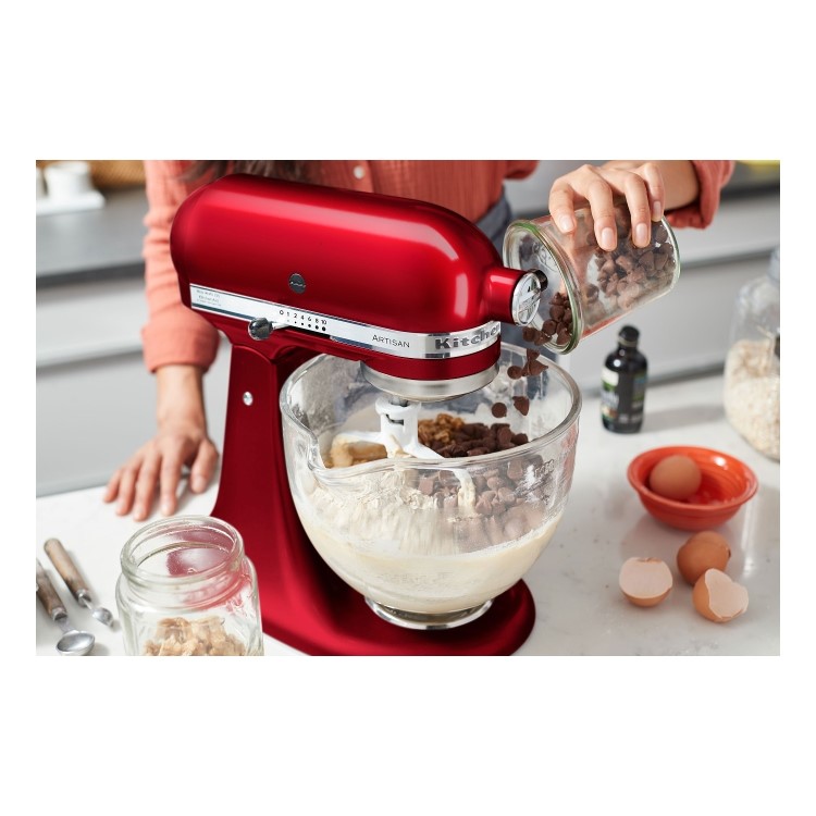 KitchenAid Artisan Stand Mixer with 4.8L & 3L Bowls in Empire Red