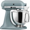 KitchenAid Artisan Stand Mixer with 4.8L &amp; 3L Bowls in Matte Fog Blue
