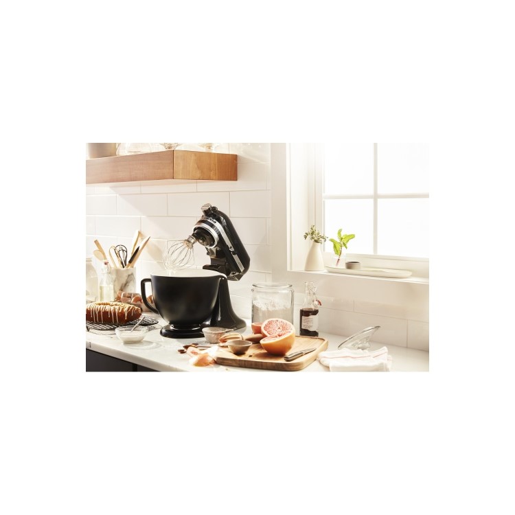 KitchenAid Artisan Stand Mixer with 4.8L & 3L Bowls in Onyx Black