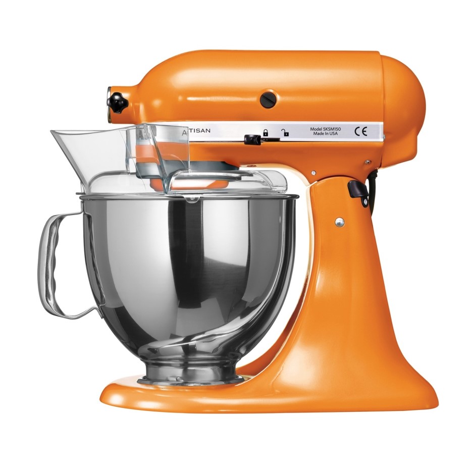 KitchenAid 5KSM175PSBTG 4.8L Artisan Stand Mixer - Tangerine ...