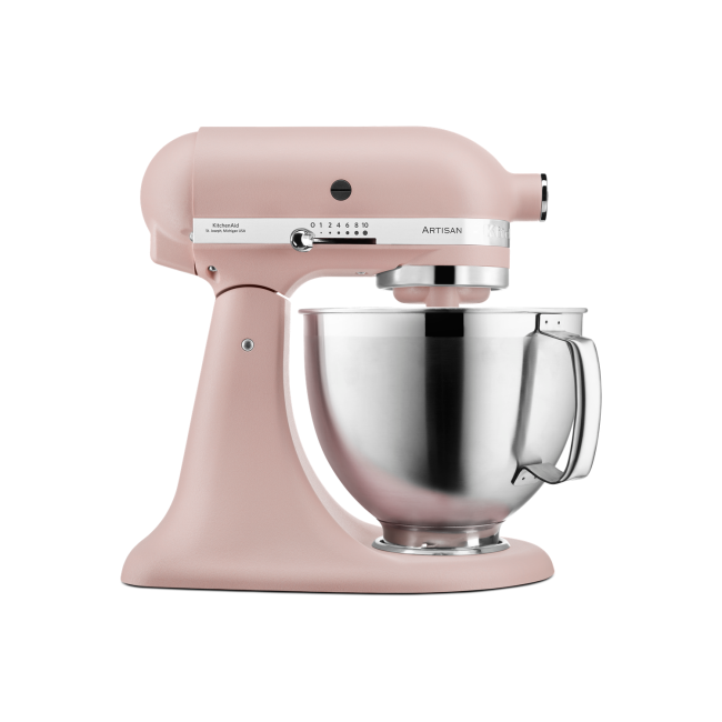 KitchenAid Artisan Stand Mixer with Two-tone 4.8L & 3L Bowls in Pink