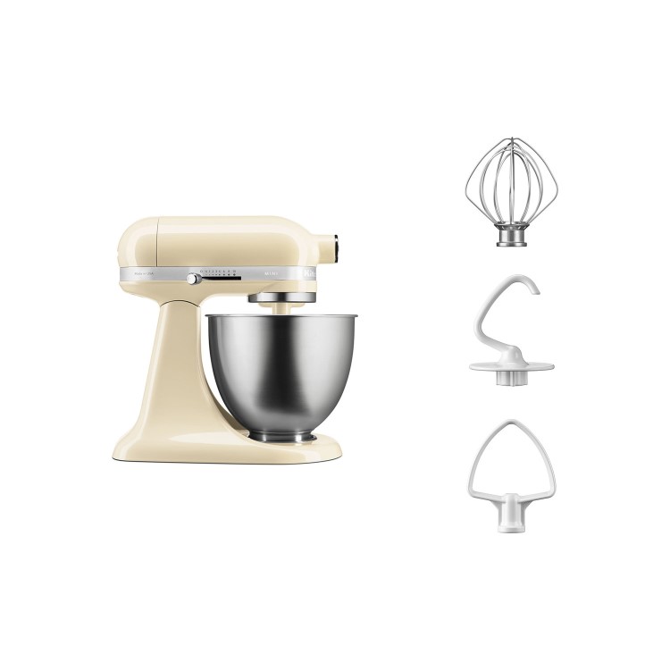 Refurbished KitchenAid Artisan 3.3L Mini Stand Mixer - Almond Cream