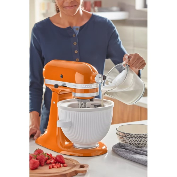 KitchenAid 1.9L Ice Cream Maker Bowl - White