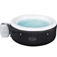 Lay-Z Spa AirJet Miami 4 Person Inflatable Hot Tub in Black - Box Opened