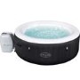 Lay-Z Spa AirJet Miami 4 Person Inflatable Hot Tub in Black - Box Opened