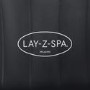Lay-Z Spa AirJet Miami 4 Person Inflatable Hot Tub in Black - Box Opened