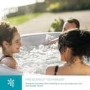 GRADE A1 - Lay-Z-Spa AirJet Vegas 6 Person Hot Tub in White