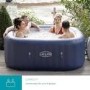 Lay-Z Spa AirJet Hawaii 6 Person Hot Tub in Blue