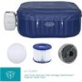 Lay-Z Spa AirJet Hawaii 6 Person Hot Tub in Blue