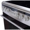 Refurbished Amica 608CE2TAXX 60cm Electric Cooker With Ceramic Hob Stainless Steel