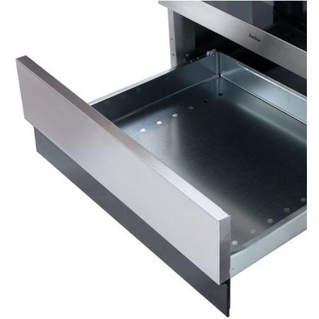 Refurbished Amica 608CE2TAXX 60cm Electric Cooker With Ceramic Hob Stainless Steel