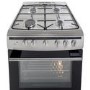 Amica 60cm Gas Cooker - Stainless Steel