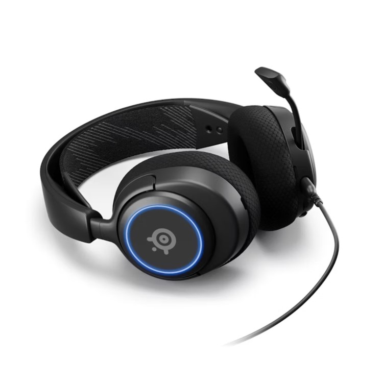 SteelSeries Arctis Nova 3 Wired RGB with Microphone Gaming Headset