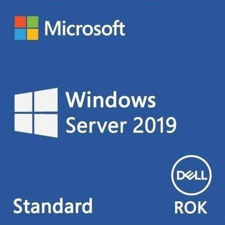 GRADE A1 - Dell Microsoft Windows Server 2019 Standard License ROK - 16 Core 2 Virtual Machines