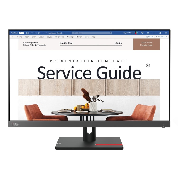 Lenovo S24i-30 24" IPS Full HD 100Hz Monitor